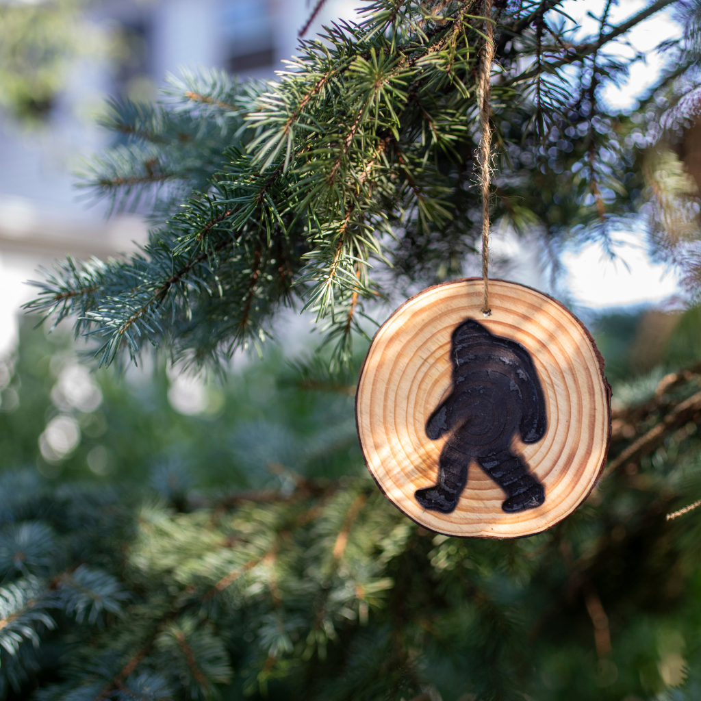 RUSTIC WOODEN ORNAMENT